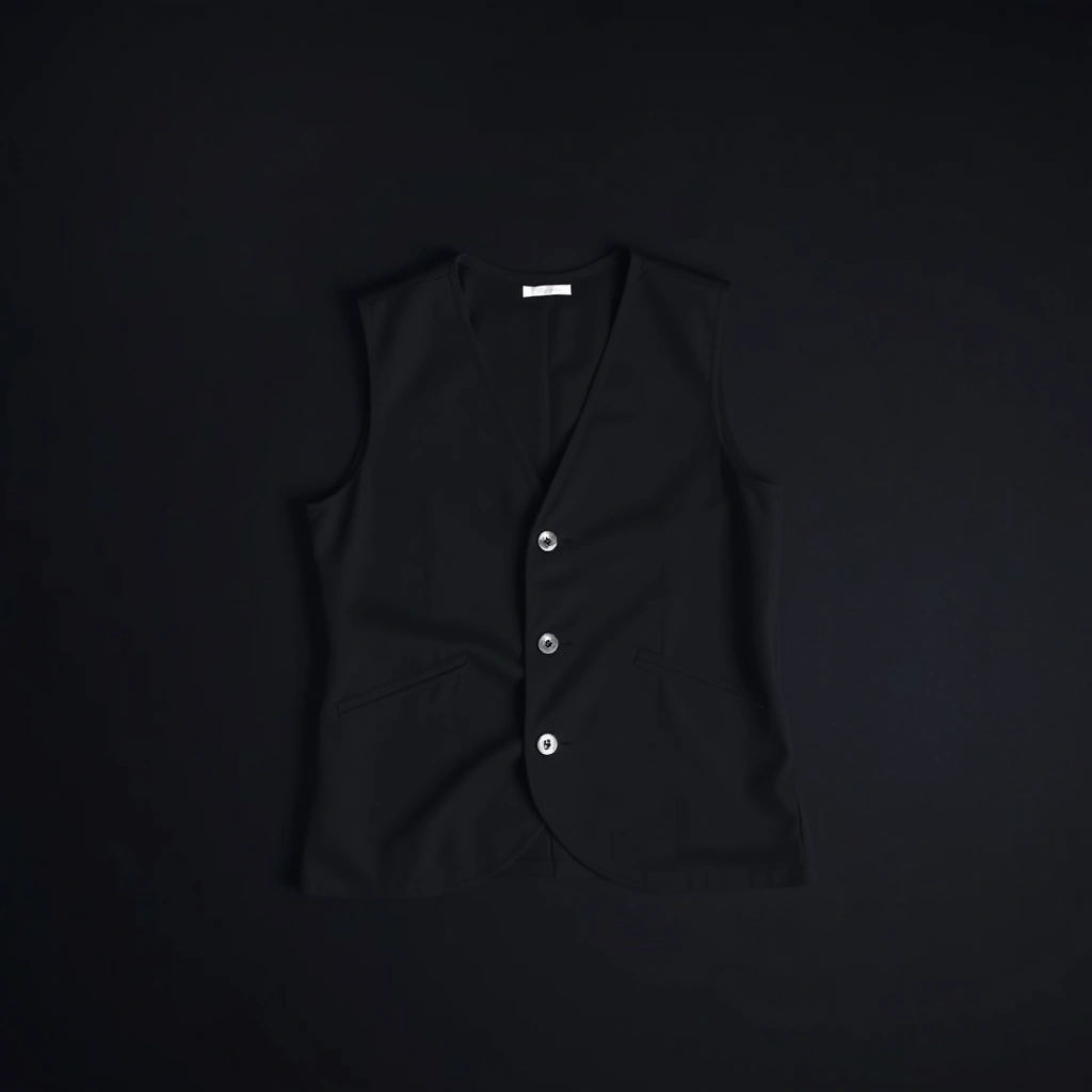 Gilet Garson Blanc Black Label