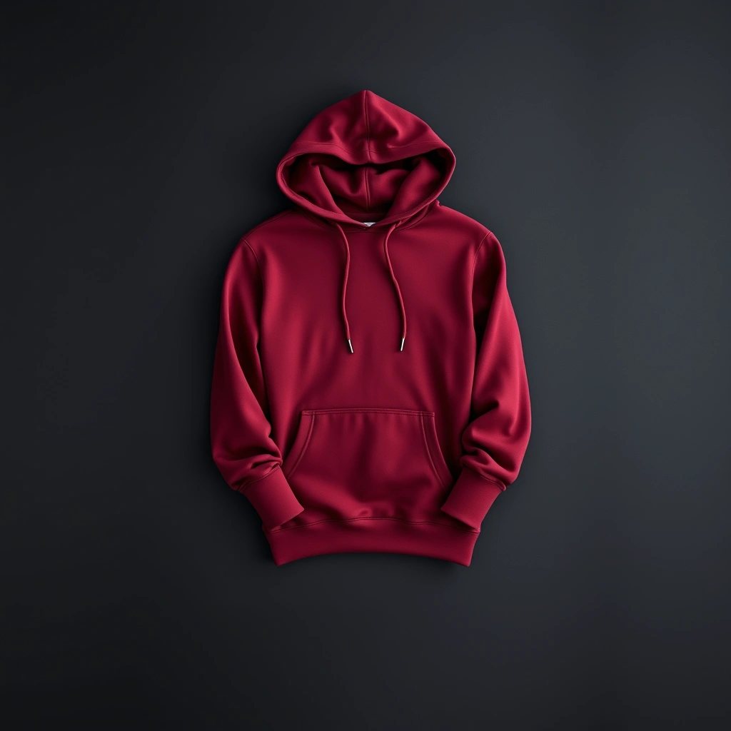 Hoodie à poche en maille