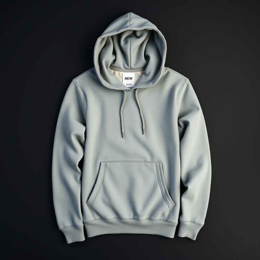 Hoodie zippé à logo appliqué