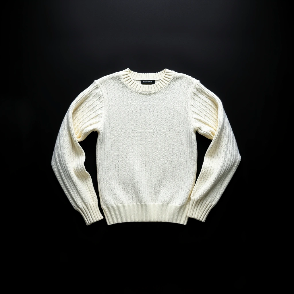 Pull zippé à design matelassé