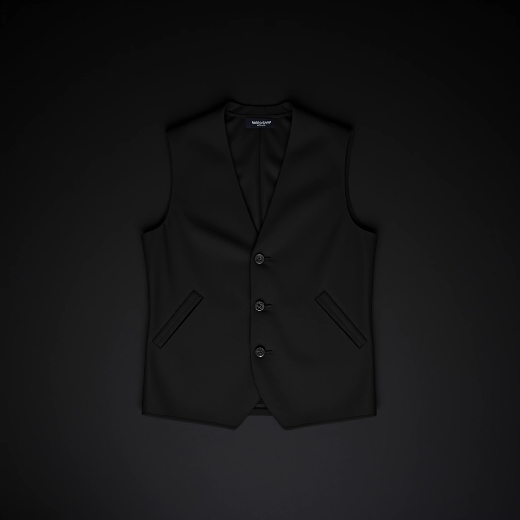 Veste courte en flanelle Vezere Noir